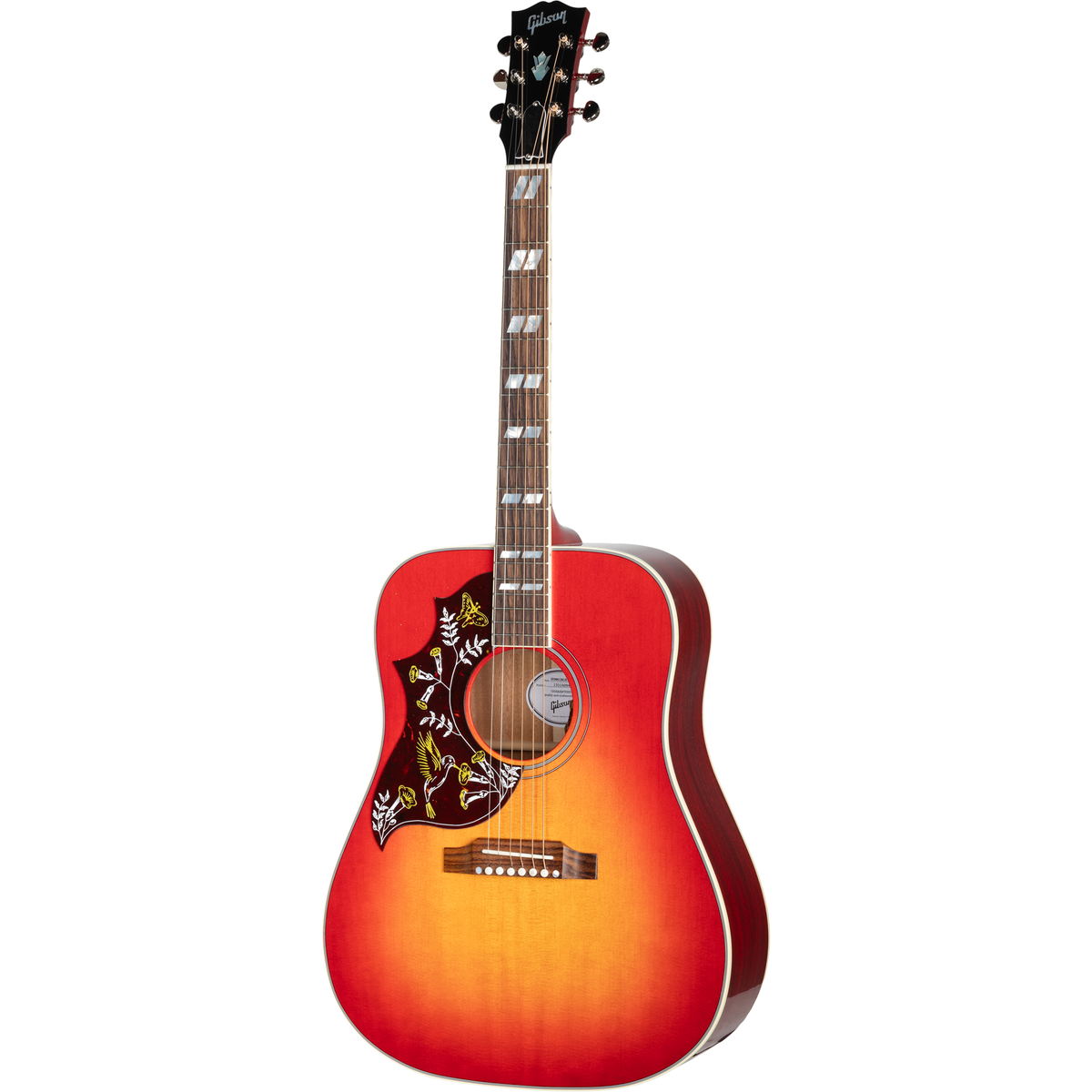 Gibson Hummingbird Standard Left-Handed Acoustic Electric Guitar - Vintage Cherry Sunburst - View 2 | MusicMarket
