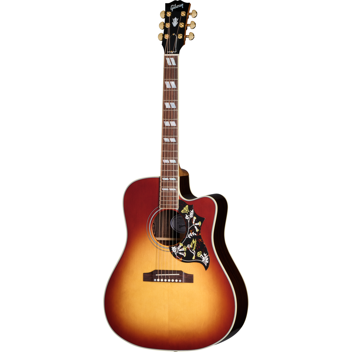 Gibson Hummingbird Standard Acoustic Electric Guitar - Rosewood Burst - View 2 | MusicMarket