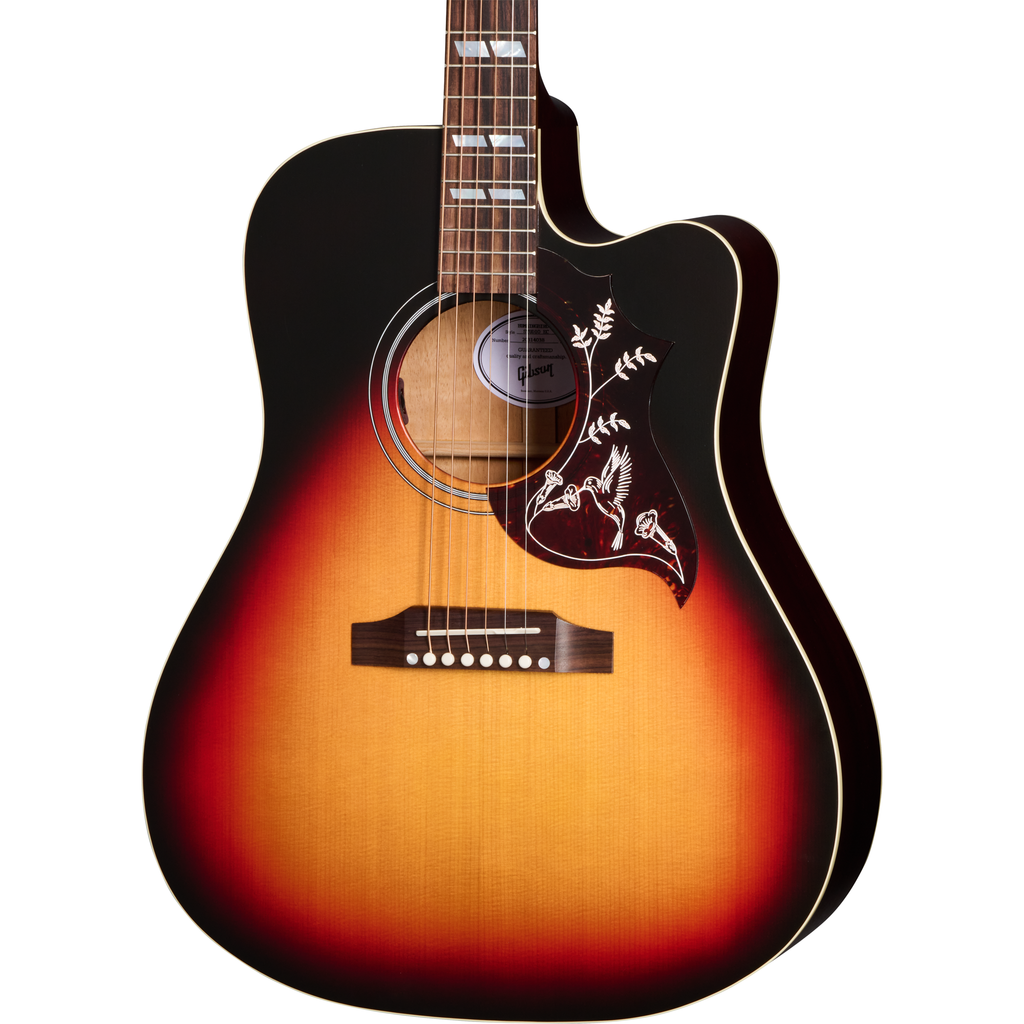 Gibson Hummingbird Studio EC Acoustic Electric Guitar - Tri-Burst Satin - MusicMarket