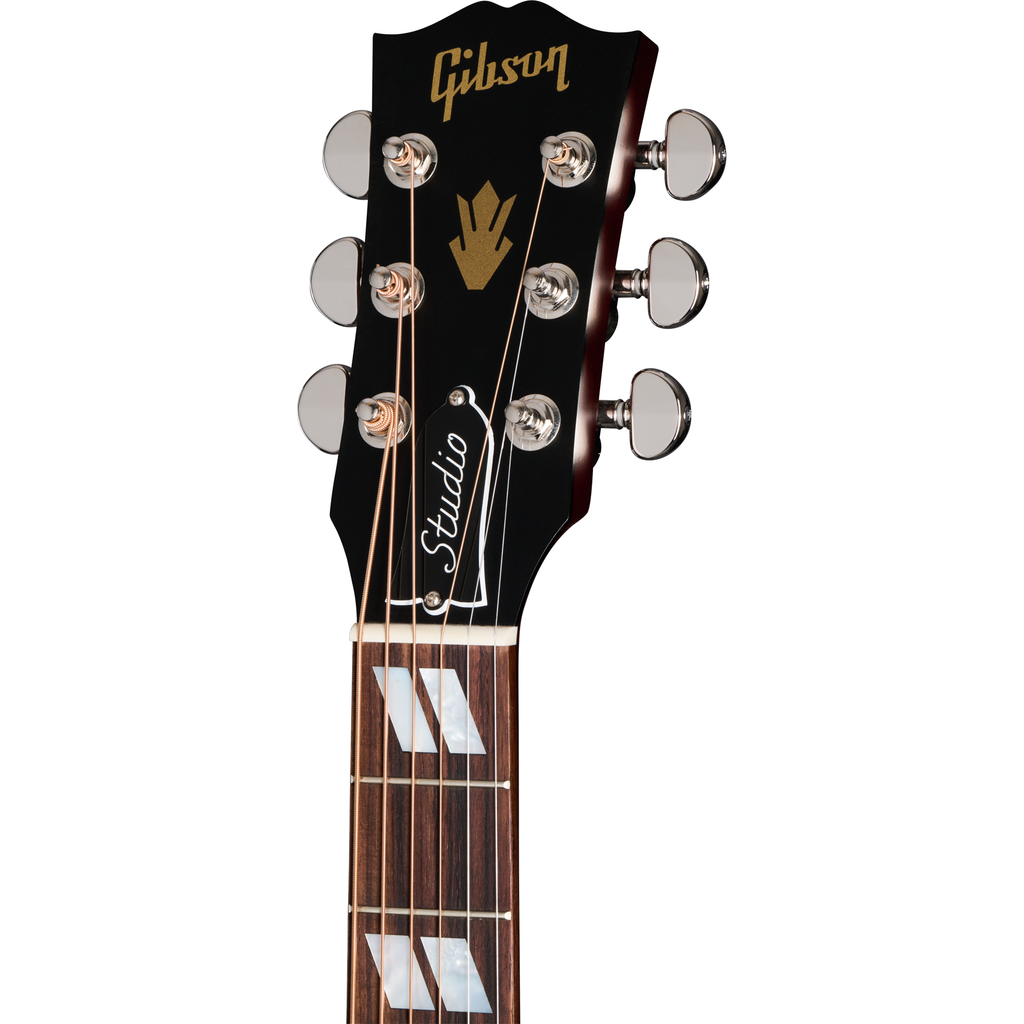 Gibson Hummingbird Studio EC Acoustic Electric Guitar - Tri-Burst Satin - View 4 | MusicMarket