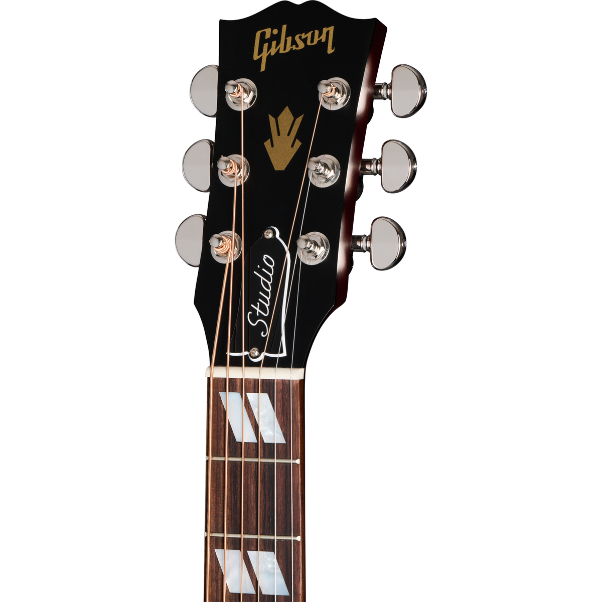 Gibson Hummingbird Studio EC Acoustic Electric Guitar - Tri-Burst Satin - View 4 | MusicMarket