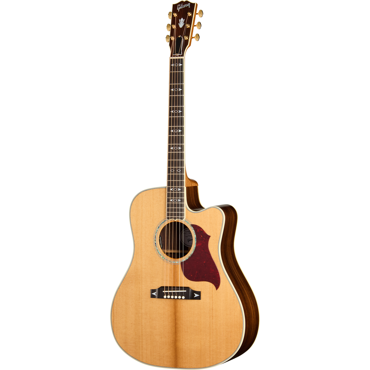 Gibson Songwriter Recording Artist EC Acoustic Electric Guitar - Antique Natural - View 2 | MusicMarket