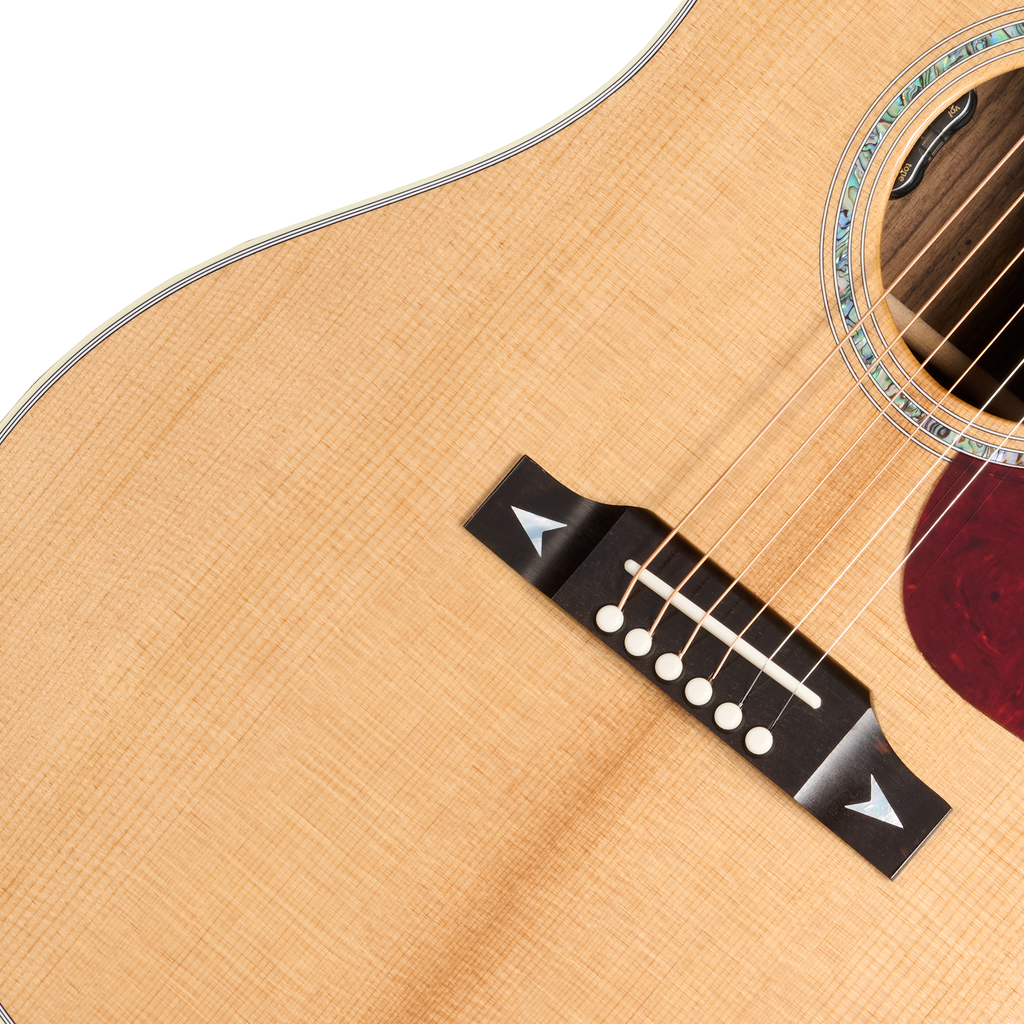 Gibson Songwriter Recording Artist Acoustic Electric Guitar - Antique Natural - View 7 | MusicMarket