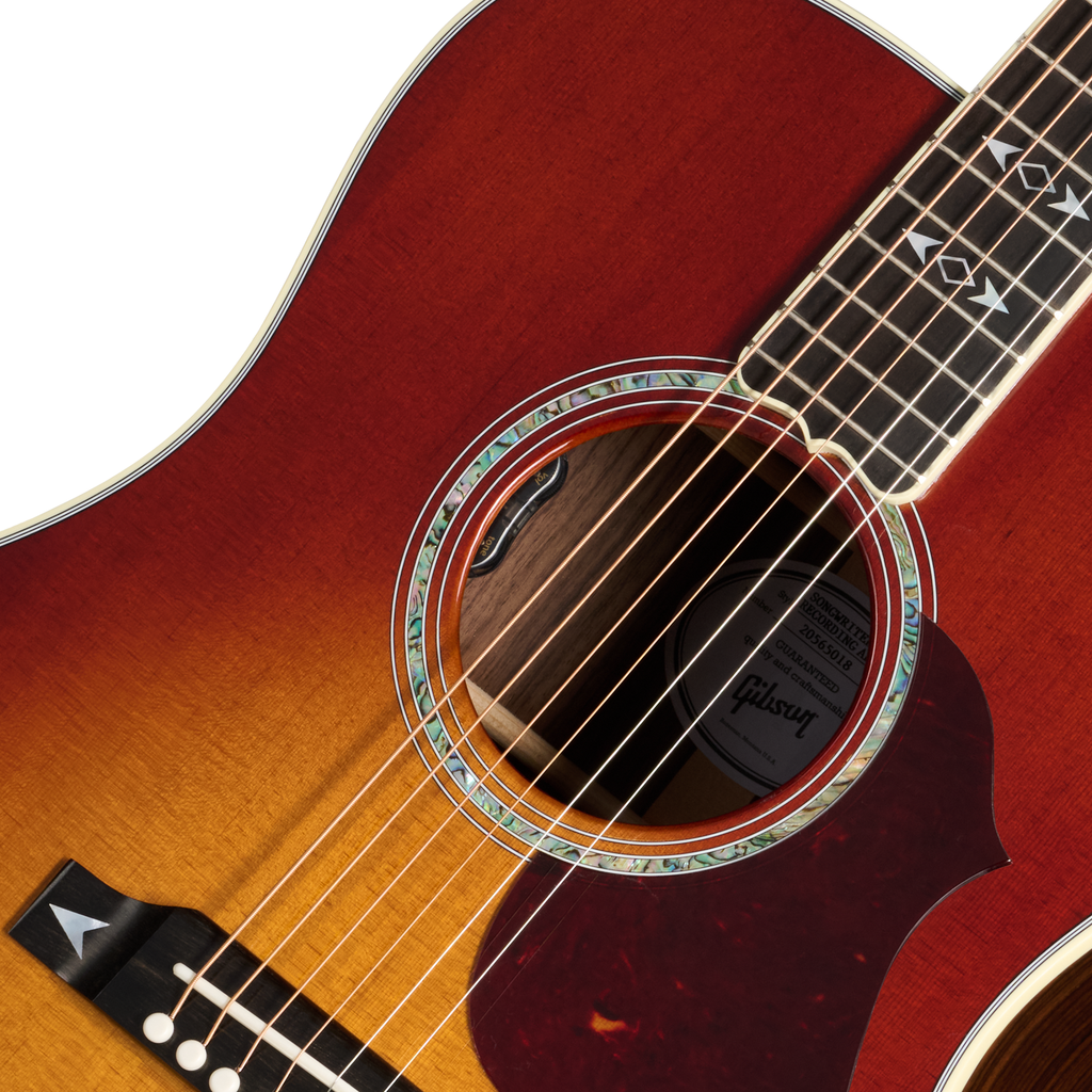 Gibson Songwriter Recording Artist Acoustic Electric Guitar - Rosewood Burst - View 6 | MusicMarket