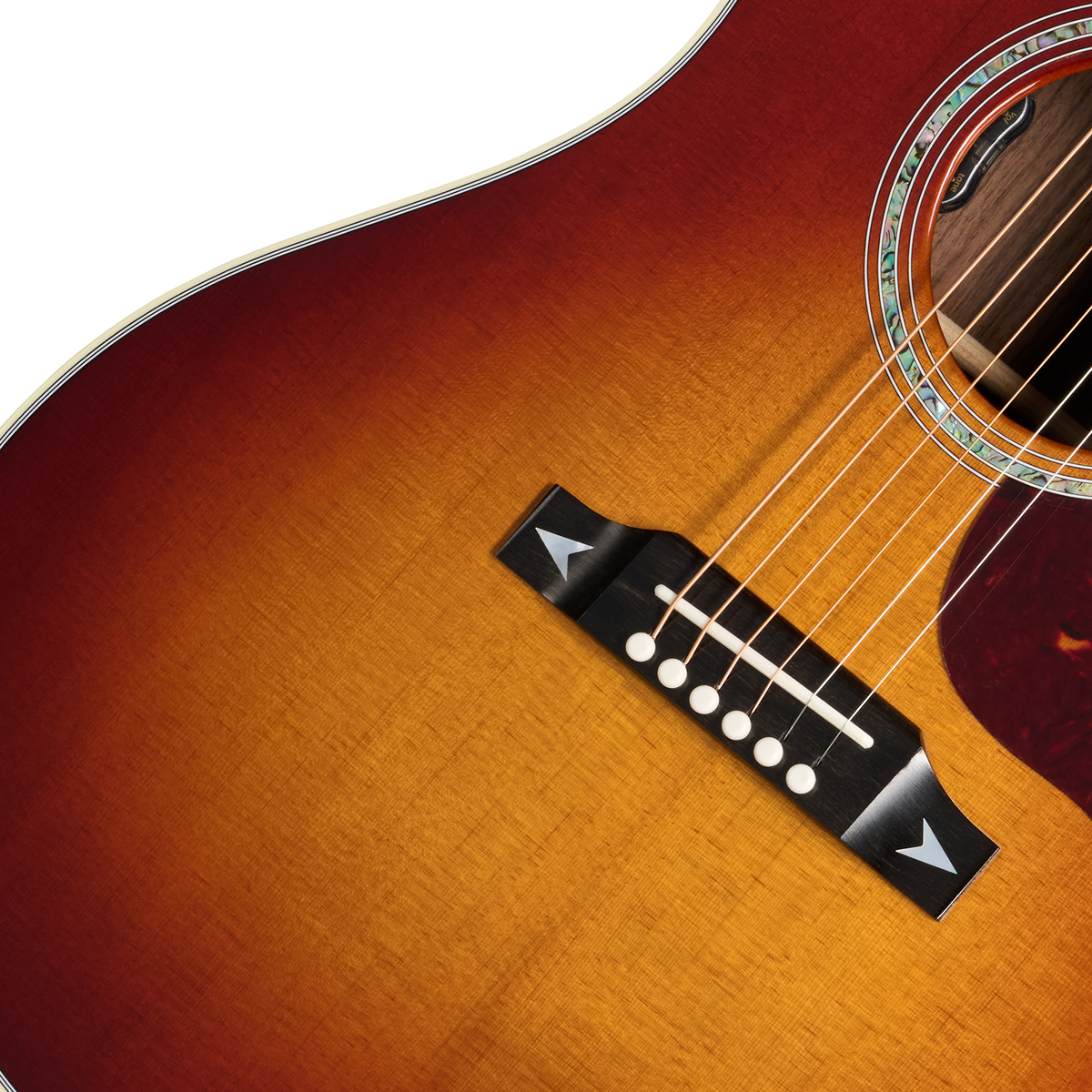 Gibson Songwriter Recording Artist Acoustic Electric Guitar - Rosewood Burst - View 7 | MusicMarket