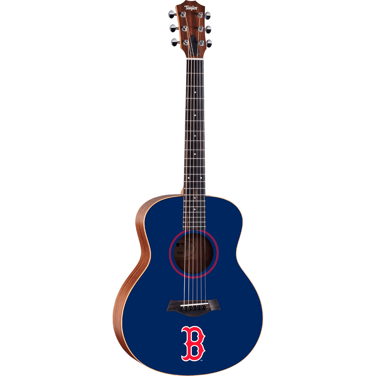 Taylor x MLB™ GS Mini Boston Red Sox™ Acoustic Guitar - View 4 | MusicMarket