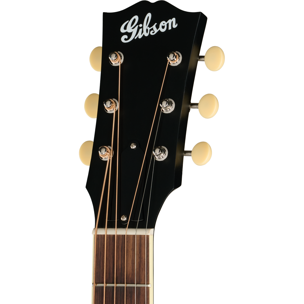 Gibson J-185 Century 12-Fret Acoustic Electric Guitar - Ebony - View 4 | MusicMarket