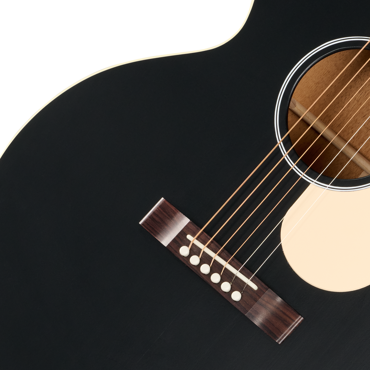 Gibson J-185 Century 12-Fret Acoustic Electric Guitar - Ebony - View 6 | MusicMarket