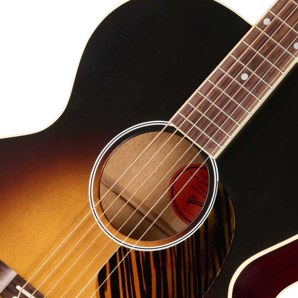 Gibson J-185 Century 12-Fret Acoustic Electric Guitar - Vintage Sunburst - View 7 | MusicMarket