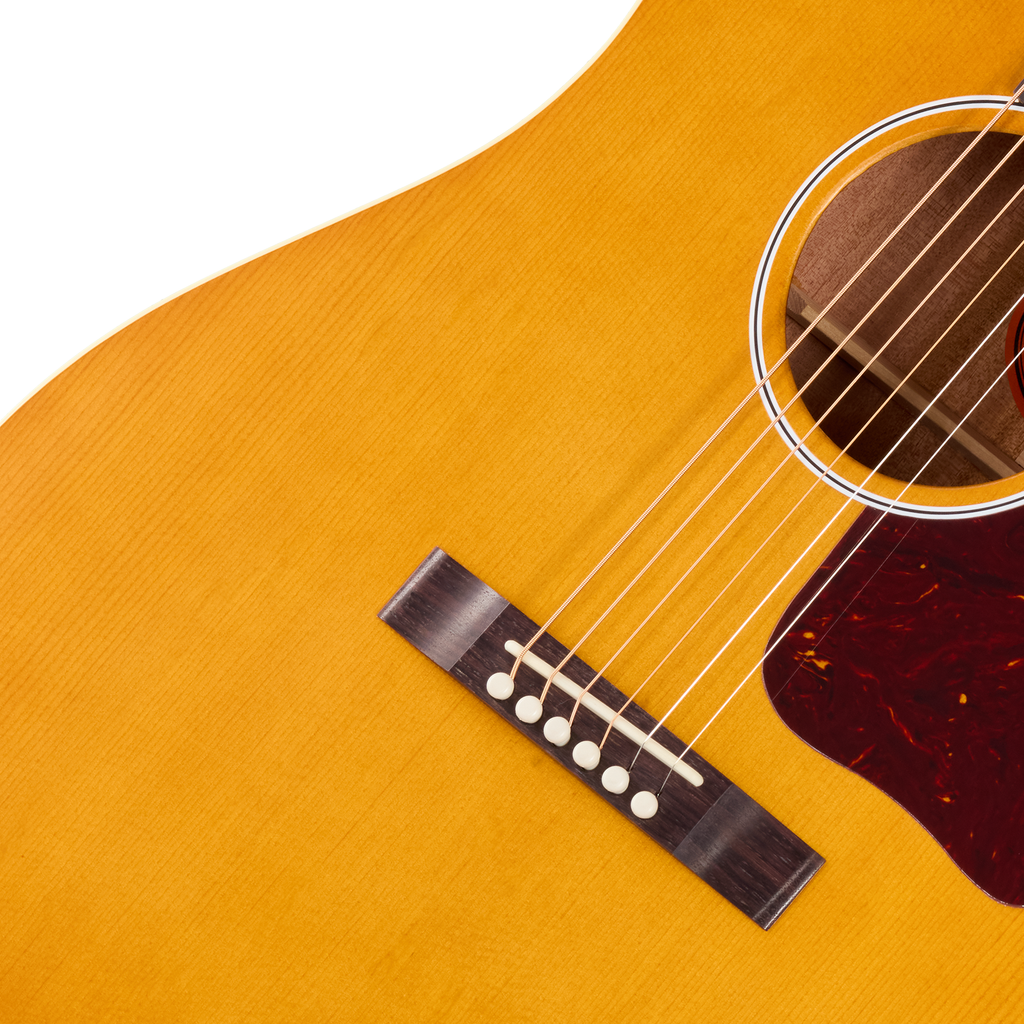 Gibson J-45 Century 12-Fret Acoustic Electric Guitar - Vintage Amber - View 6 | MusicMarket