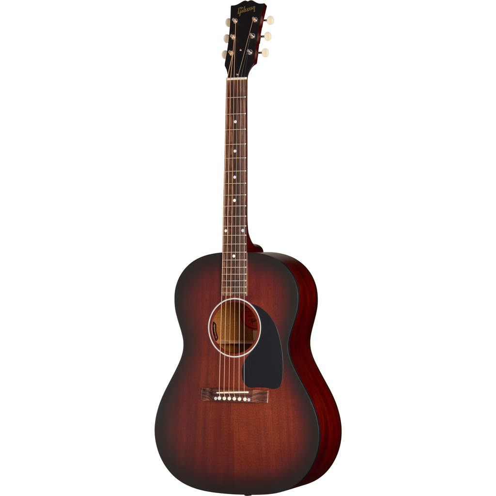Gibson LG-2 All Mahogany Faded Acoustic Electric Guitar - Vintage Sunburst - View 2 | MusicMarket