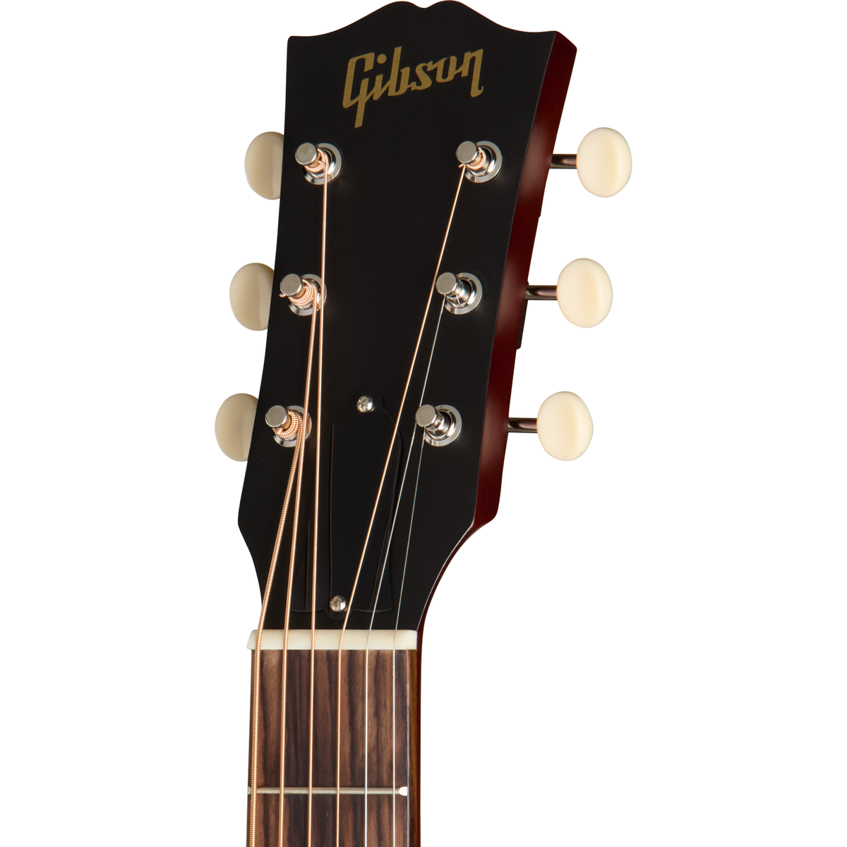 Gibson LG-2 All Mahogany Faded Acoustic Electric Guitar - Vintage Sunburst - View 4 | MusicMarket