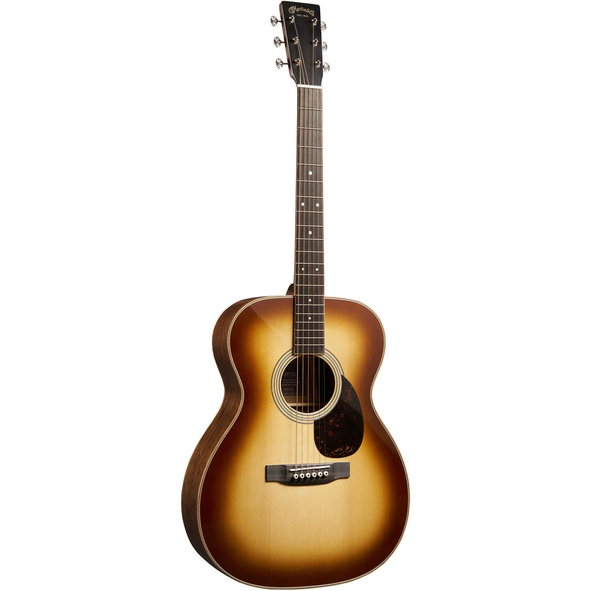 Martin OM-35 Inception Acoustic Guitar - Dark Toasted Burst - View 2 | MusicMarket