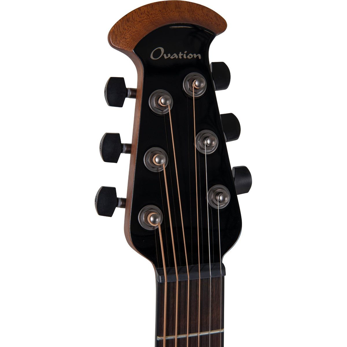 Ovation E-Acoustic Guitar Celebrity Elite Plus Mid Cutaway - Blue Flamed Maple - View 4 | MusicMarket