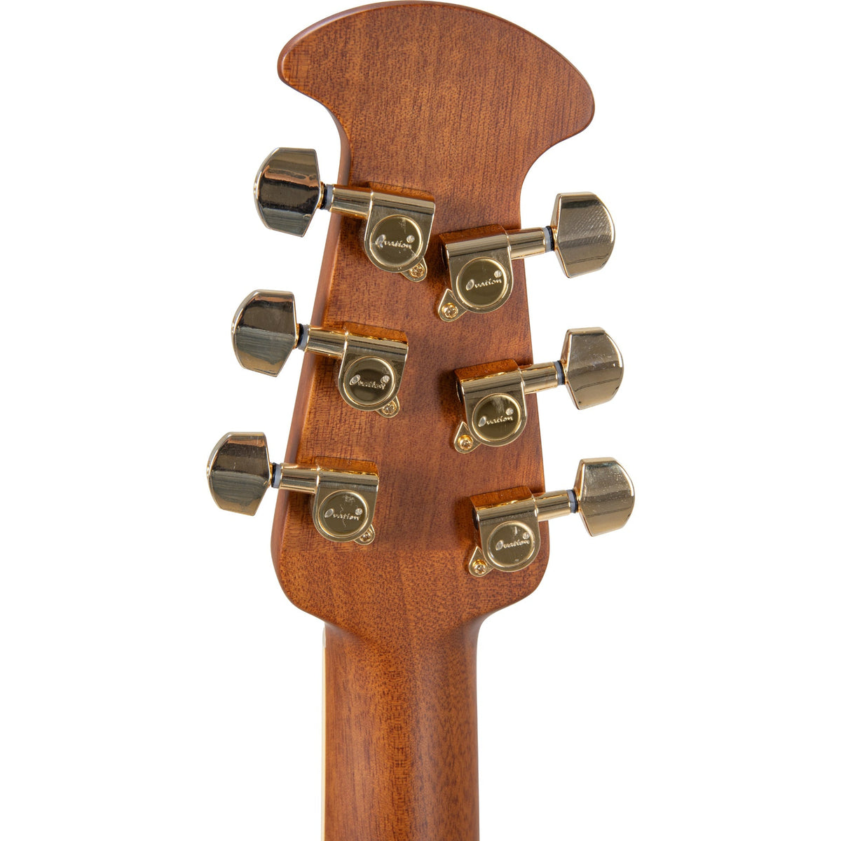 Ovation Celebrity Deluxe Acoustic Electric Guitar - Black Satin - View 6 | MusicMarket