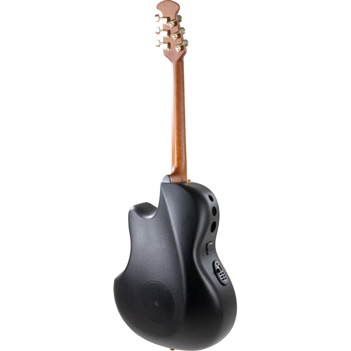 Ovation Celebrity Deluxe Acoustic Electric Guitar - Vintage Suburst Satin - View 3 | MusicMarket