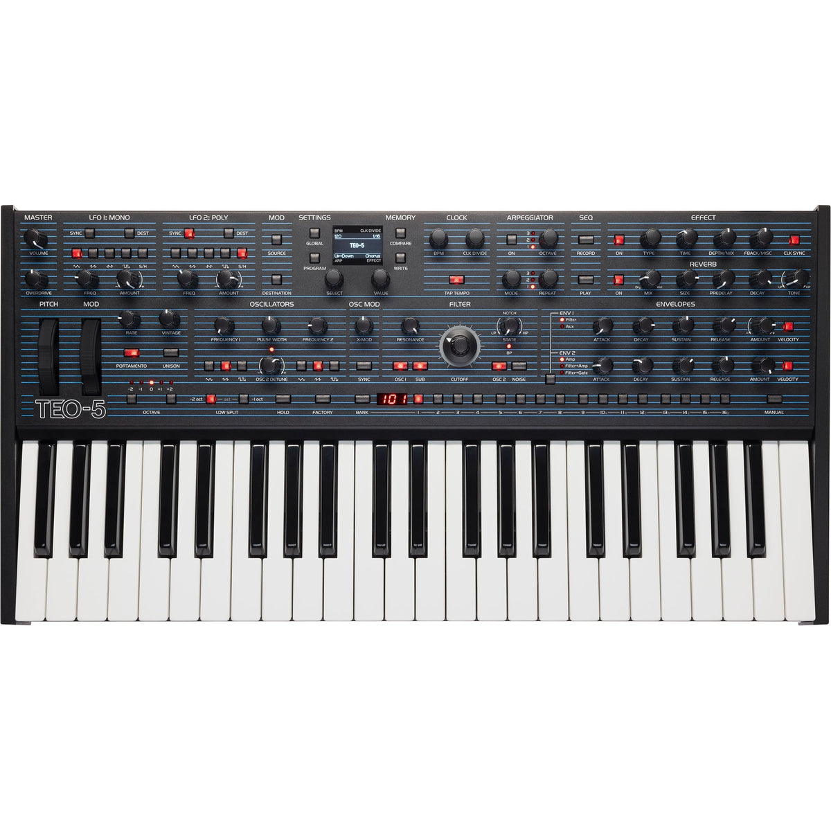 Oberheim TEO-5 Analog Synthesizer - MusicMarket