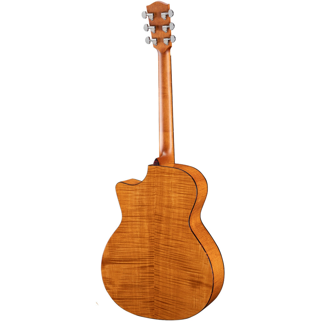 Eastman PCH3-GACE Grand Auditorium Acoustic Electric Guitar - Amberburst - View 3 | MusicMarket