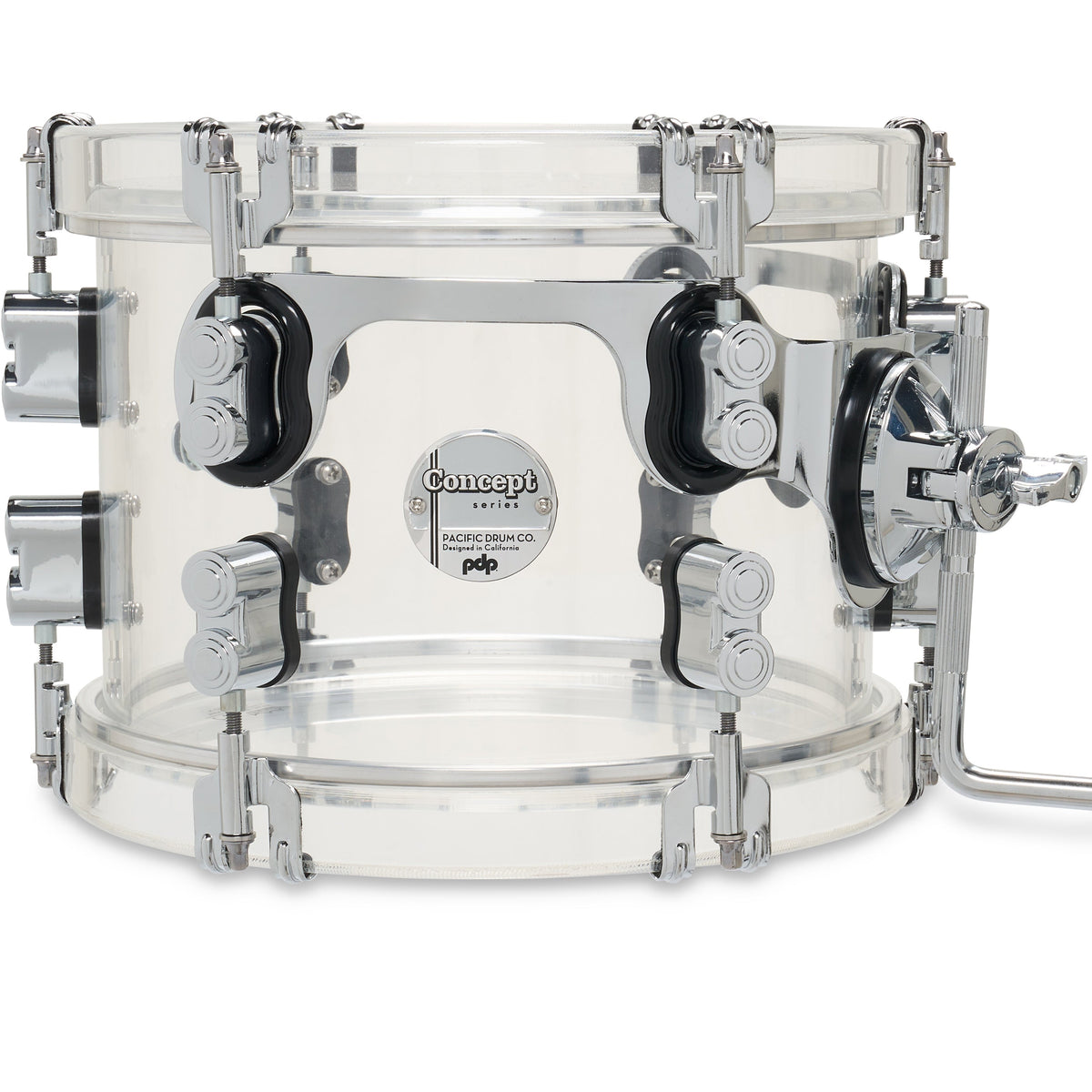 Pacific Drums & Percussion Concept Acrylic 4-Piece Shell Kit - View 4 | MusicMarket