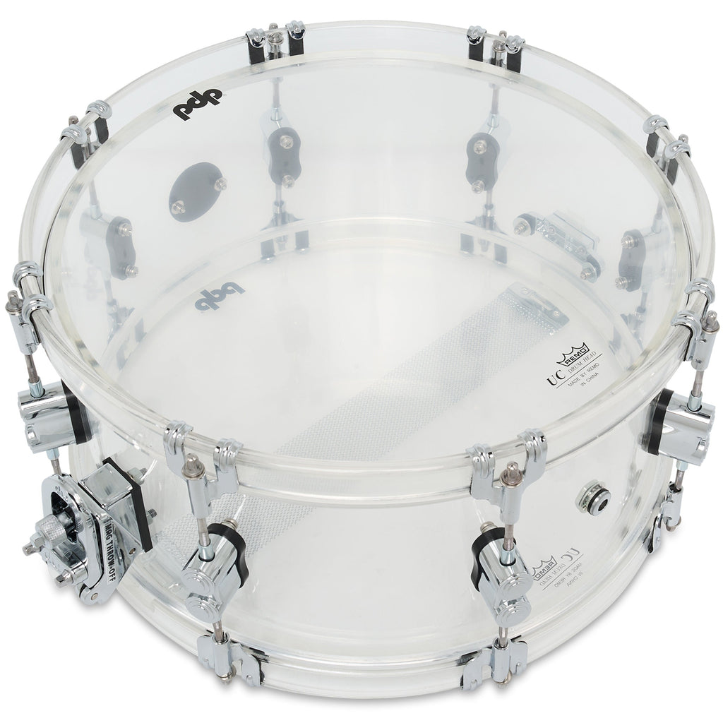 Pacific Drums & Percussion Concept Acrylic 6.5x14 Snare Drum - View 5 | MusicMarket