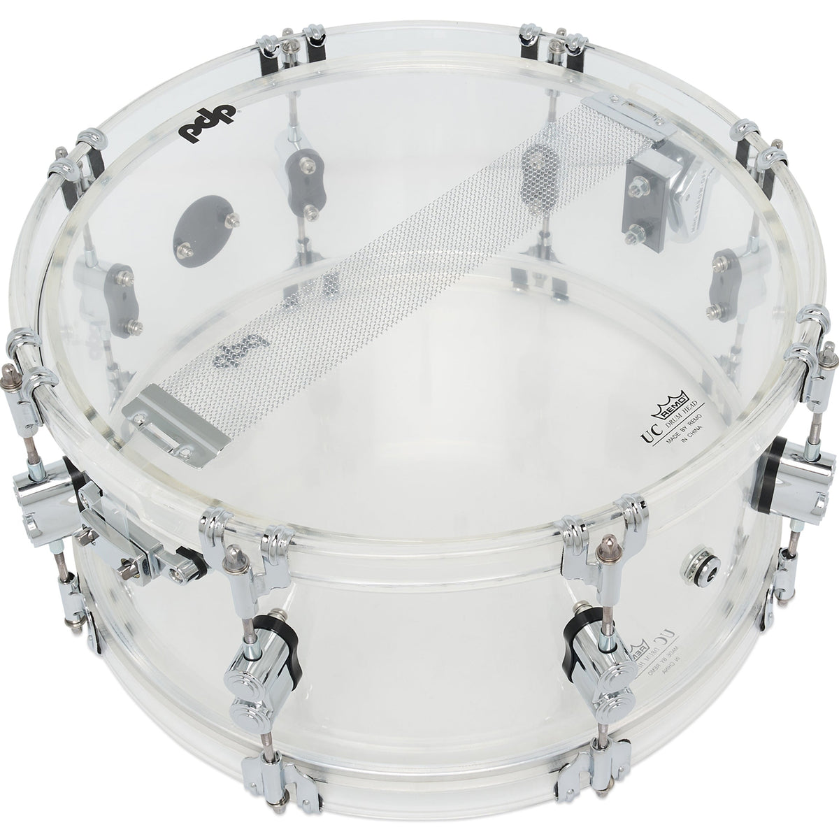 Pacific Drums & Percussion Concept Acrylic 6.5x14 Snare Drum - View 4 | MusicMarket