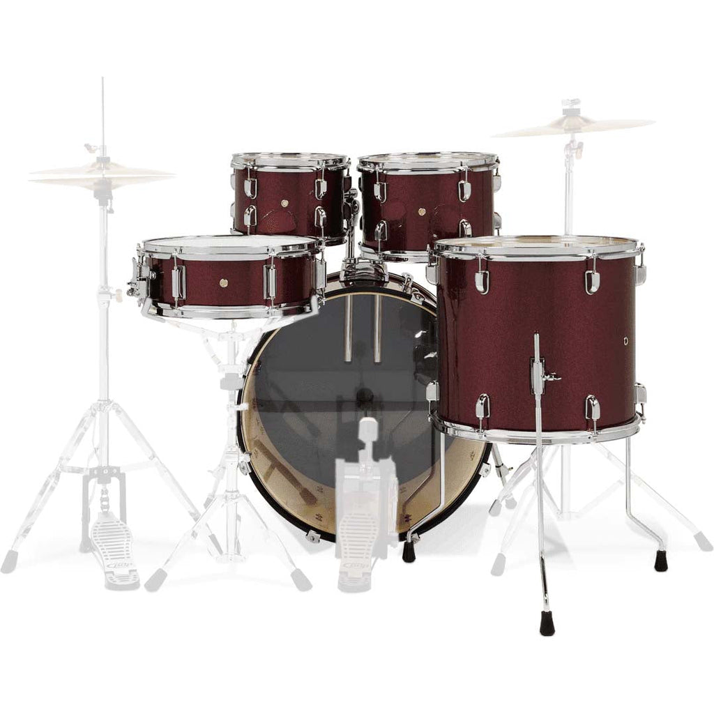 Pacific Drums & Percussion CENTERstage 5-Piece Shell Kit - Ruby Red Sparkle - View 2 | MusicMarket