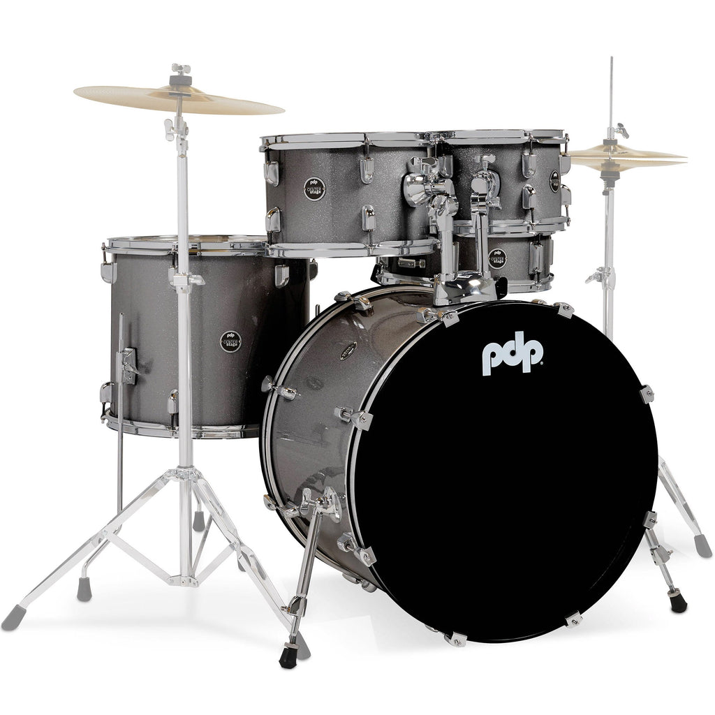 Pacific Drums & Percussion CENTERstage 5-Piece Shell Pack - Silver Sparkle - MusicMarket