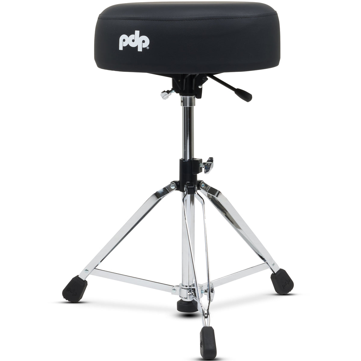 Pacific Drums & Percussion Concept Pneumatic Throne - Round Top - View 3 | MusicMarket