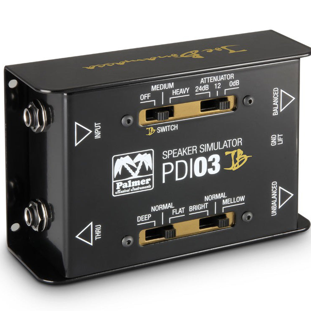Palmer MI PDI 03 JB Joe Bonamassa Signature Model Guitar Speaker Simulator DI - MusicMarket