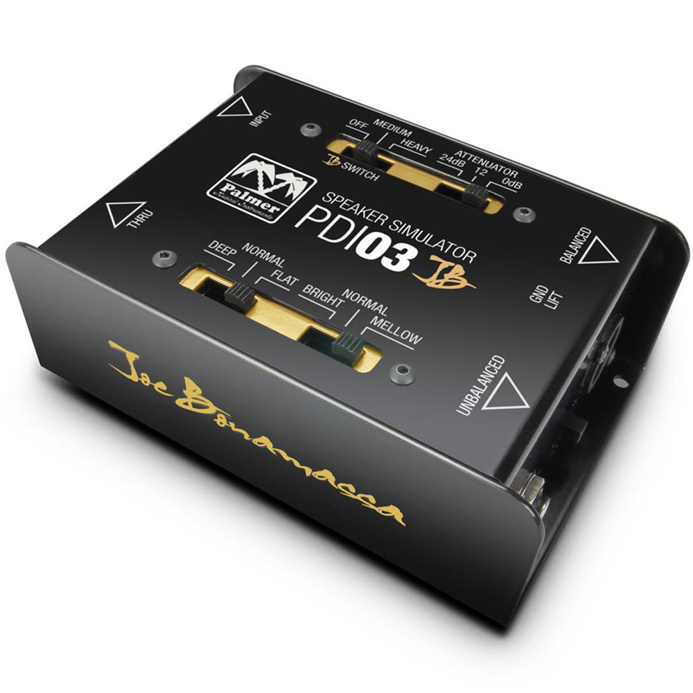 Palmer MI PDI 03 JB Joe Bonamassa Signature Model Guitar Speaker Simulator DI - View 2 | MusicMarket