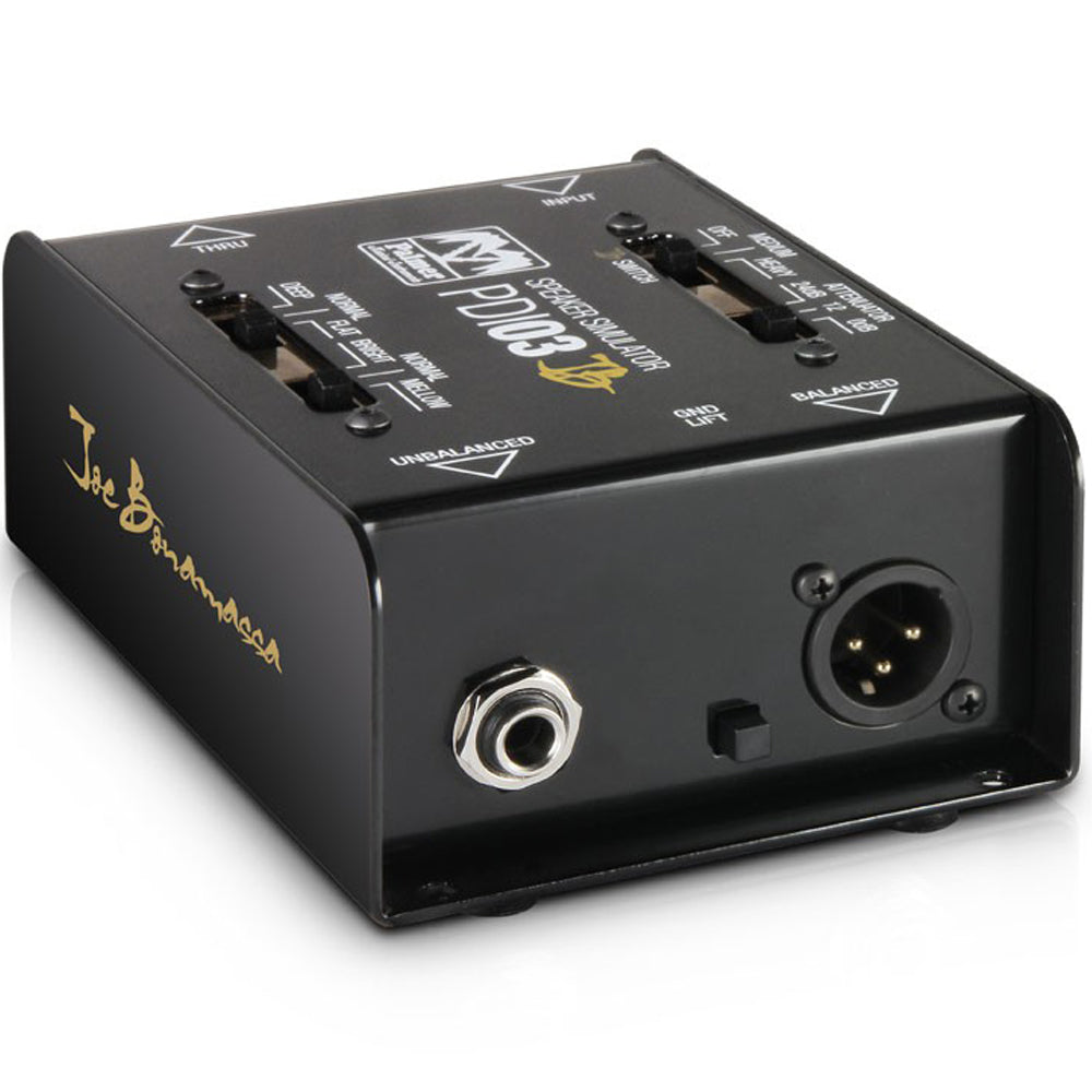 Palmer MI PDI 03 JB Joe Bonamassa Signature Model Guitar Speaker Simulator DI - View 5 | MusicMarket