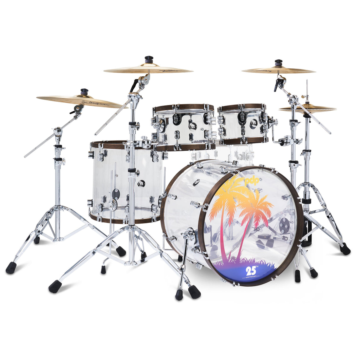 Pacific Drums & Percussion Limited Edition 25th Anniversary 4-Piece Kit - MusicMarket