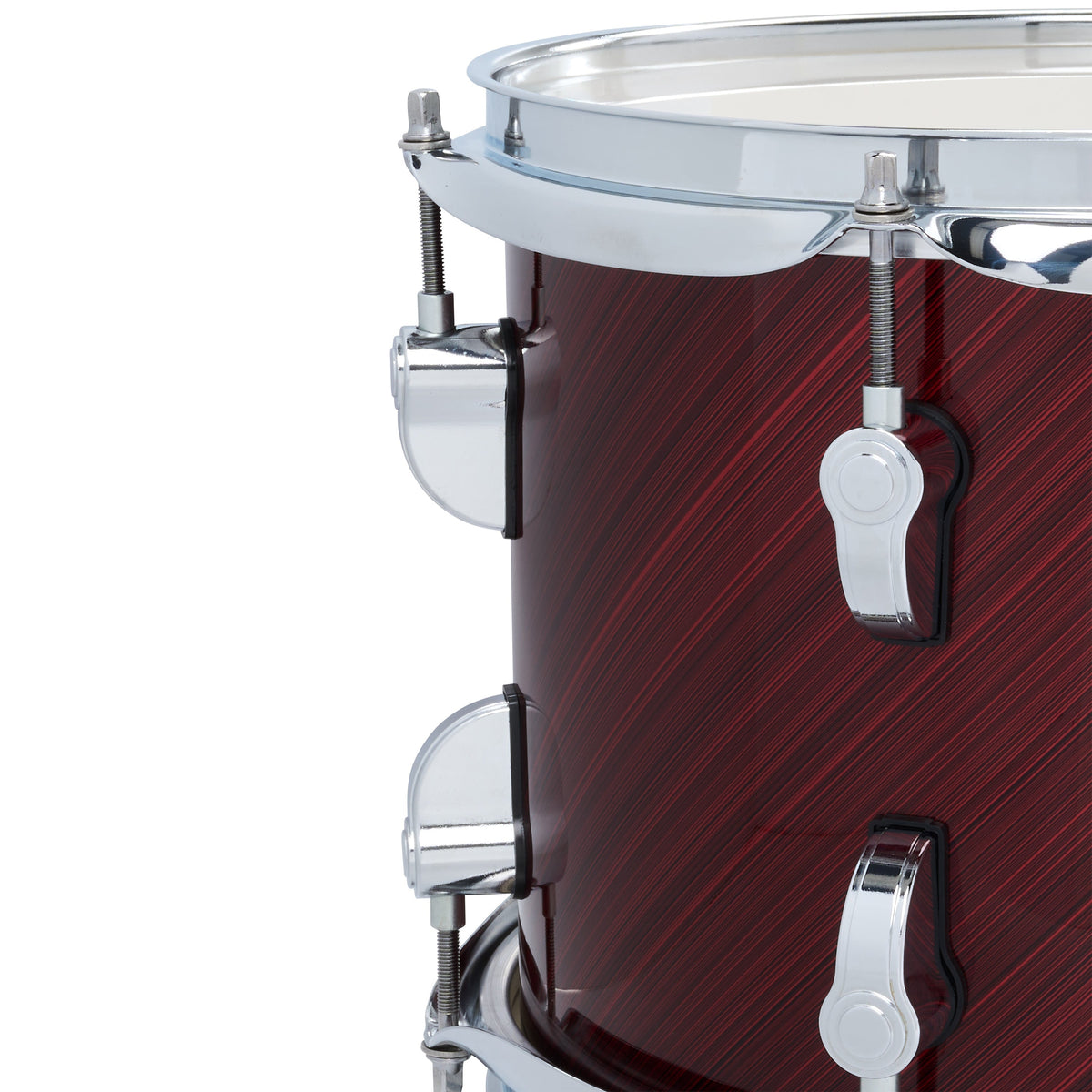 Pacific Drums & Percussion New Yorker 4-Piece Shell Kit - Twisted Cherry - View 5 | MusicMarket