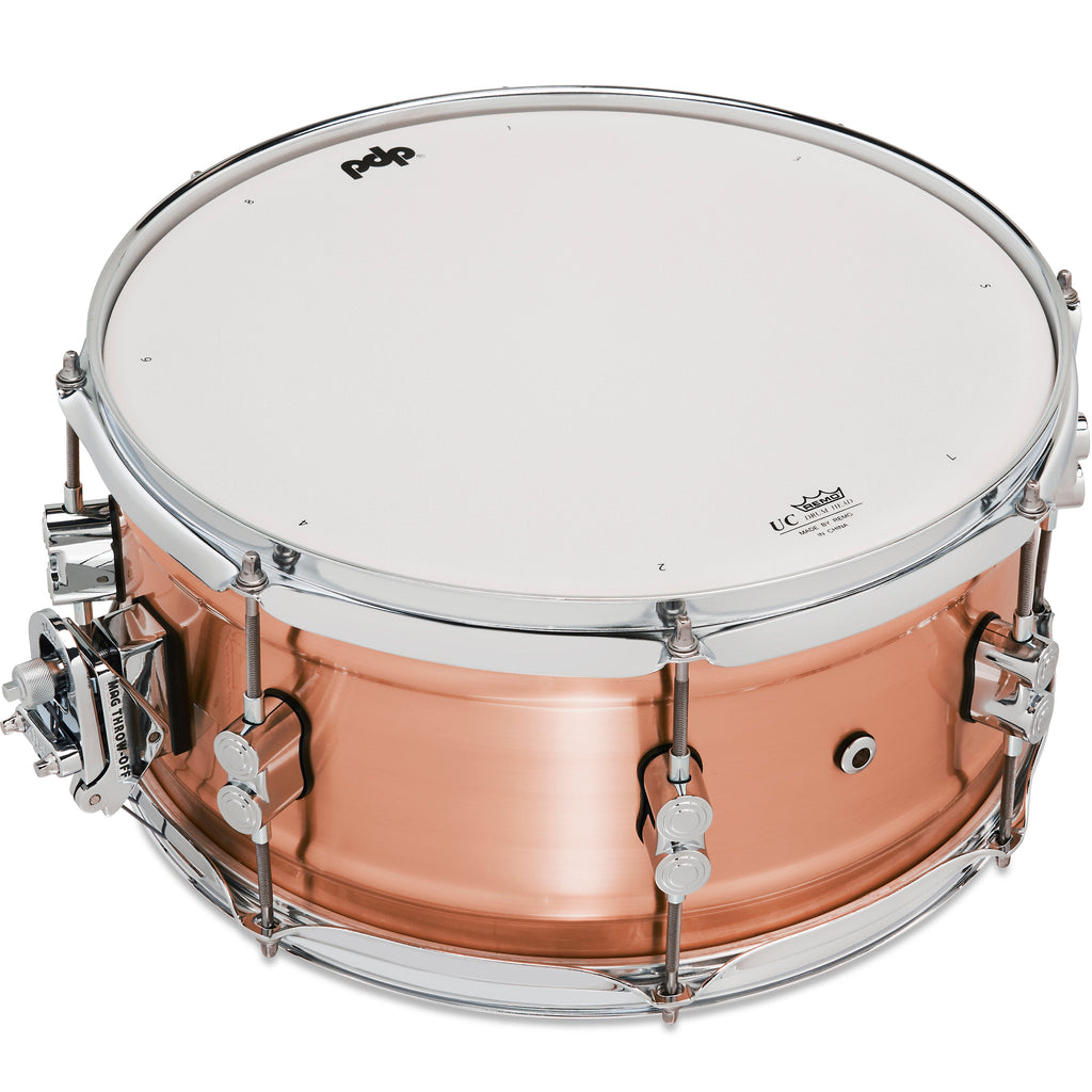 Pacific Drums & Percussion Concept Series 6.5x14 Snare Drum - Copper - View 2 | MusicMarket