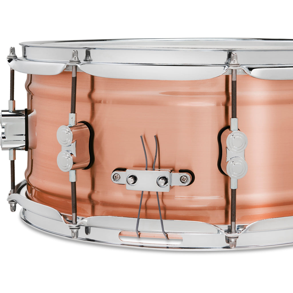 Pacific Drums & Percussion Concept Series 6.5x14 Snare Drum - Copper - View 4 | MusicMarket