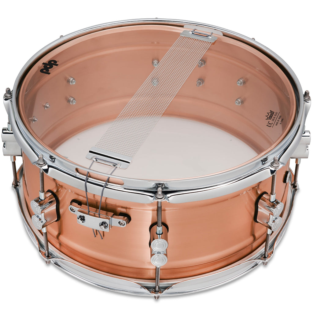 Pacific Drums & Percussion Concept Series 6.5x14 Snare Drum - Copper - View 3 | MusicMarket