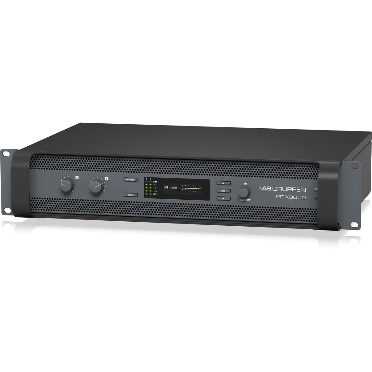 Lab Gruppen PDX3000 3000W, Two-Channel Amplifier with DSP Control - View 3 | MusicMarket