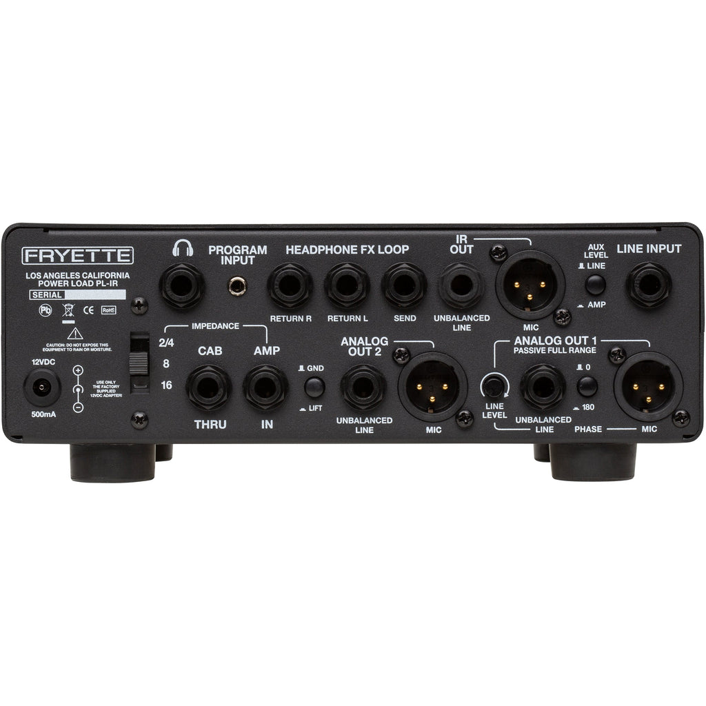 Fryette PL-IR Power Load IR Reactive load + IR + Analog Cab Emulator - View 2 | MusicMarket