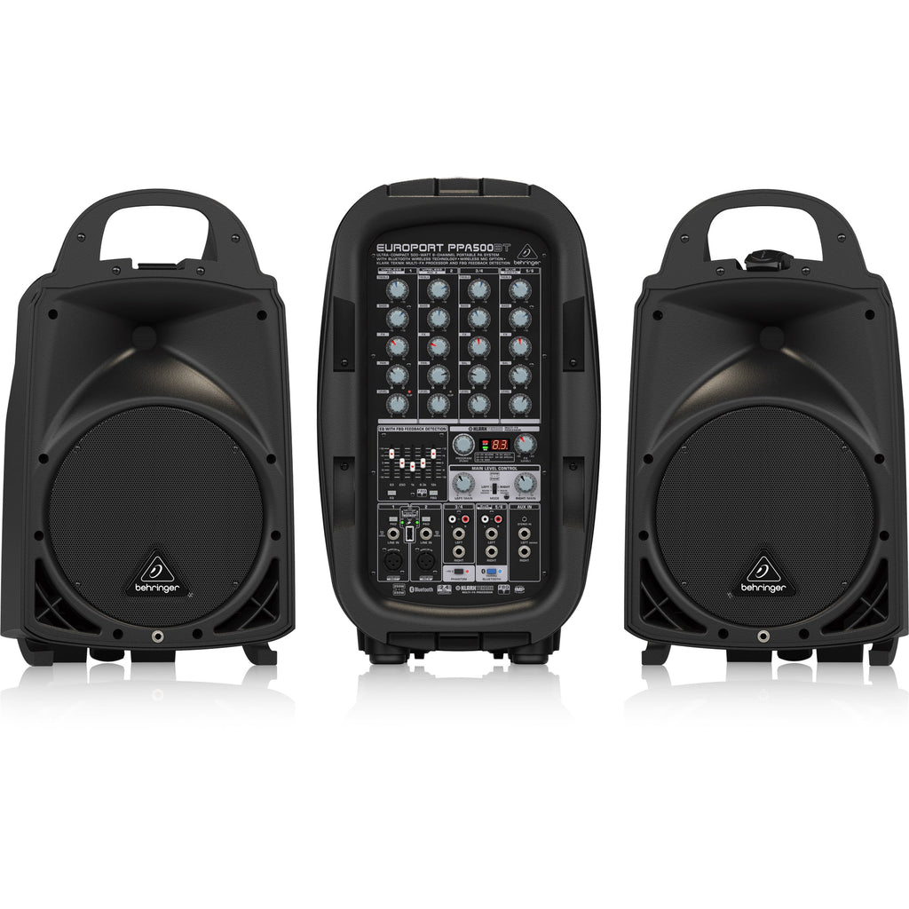 Behringer Europort PPA500BT 6-Channel Portable PA System with Bluetooth - View 2 | MusicMarket