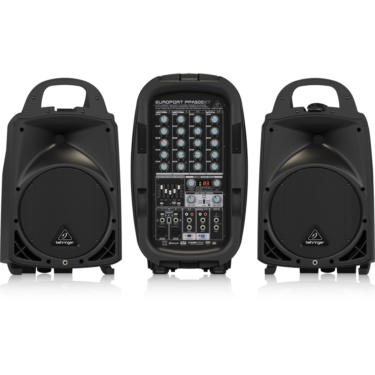 Behringer Europort PPA500BT 6-Channel Portable PA System with Bluetooth - View 2 | MusicMarket