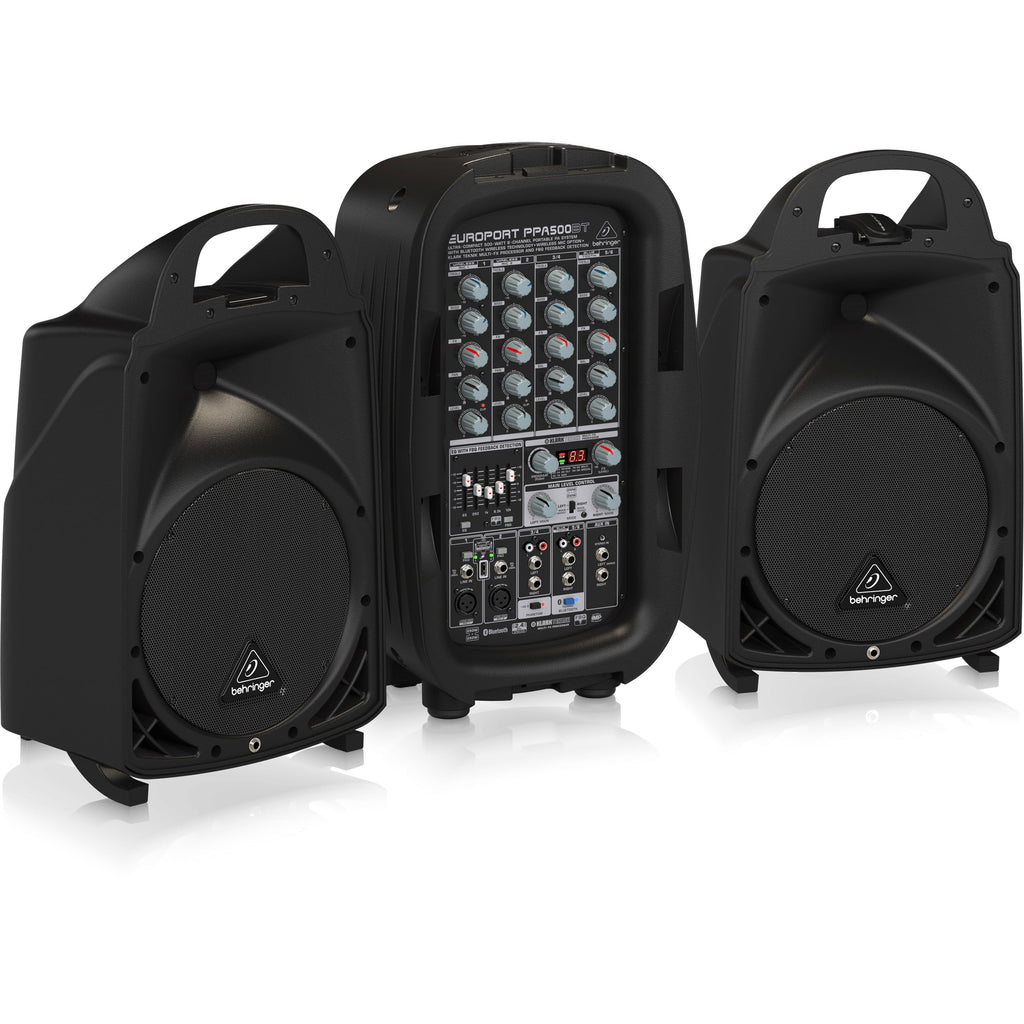 Behringer Europort PPA500BT 6-Channel Portable PA System with Bluetooth - View 4 | MusicMarket