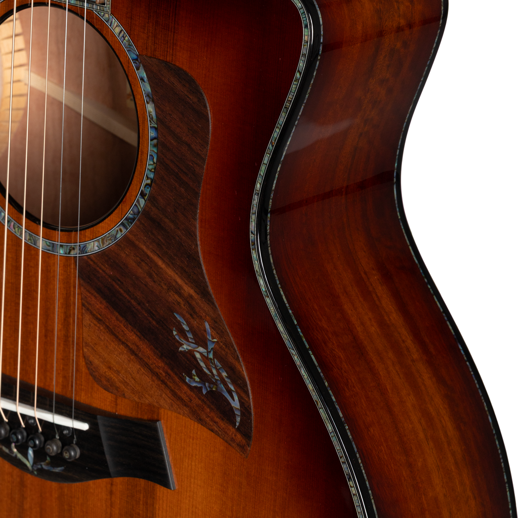 Taylor PS14ce Ironbark/Sinker Redwood Acoustic Electric Guitar - Shaded Edgeburst - View 19 | MusicMarket
