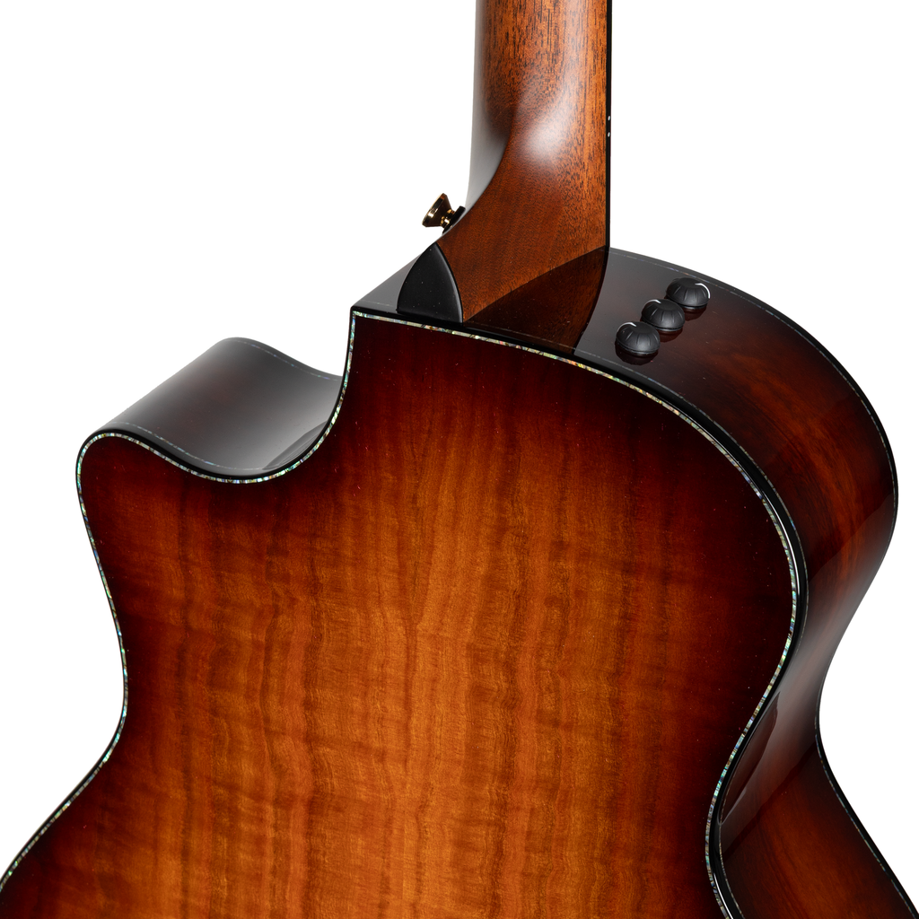 Taylor PS14ce Ironbark/Sinker Redwood Acoustic Electric Guitar - Shaded Edgeburst - View 10 | MusicMarket