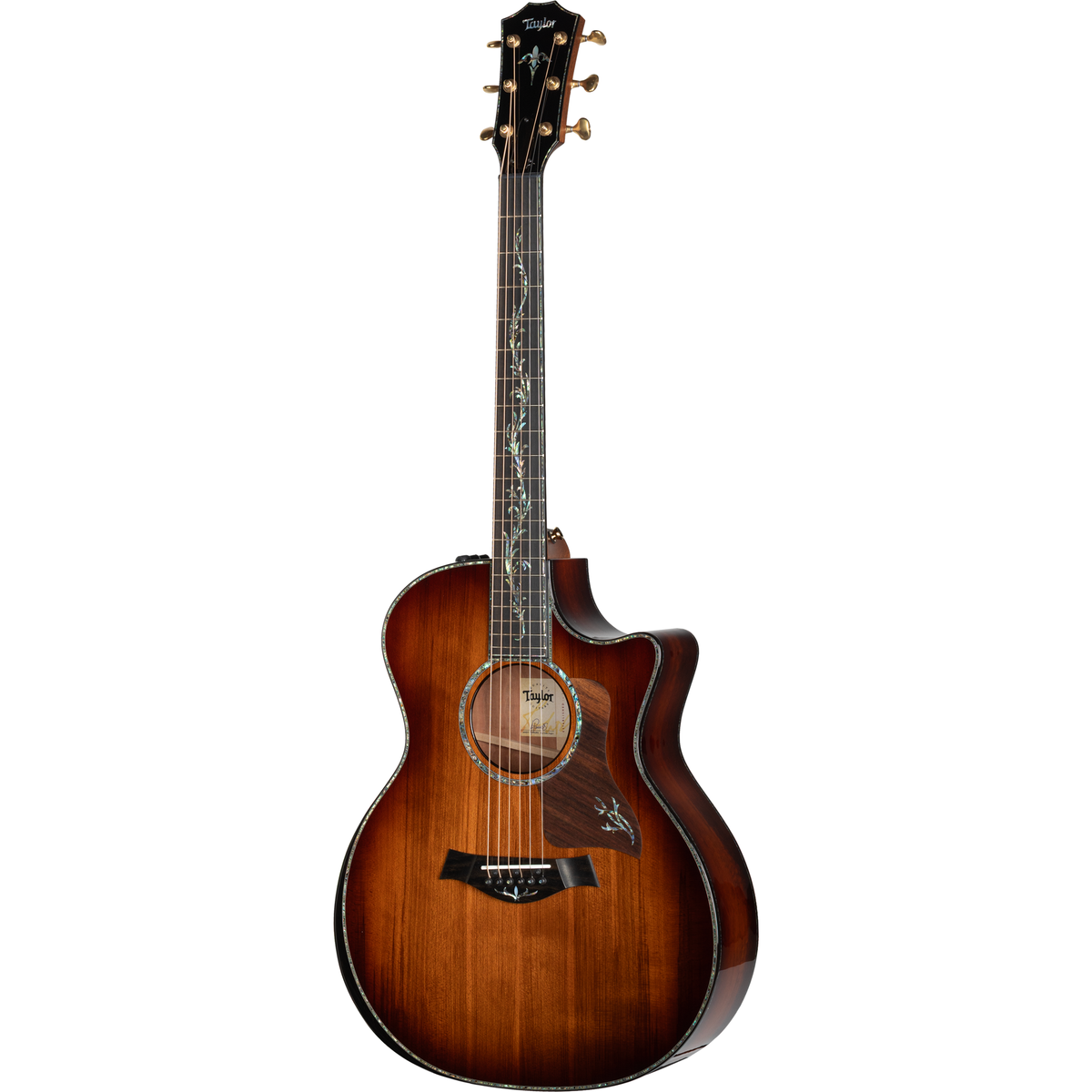 Taylor PS14ce Ironbark/Sinker Redwood Acoustic Electric Guitar - Shaded Edgeburst - View 2 | MusicMarket