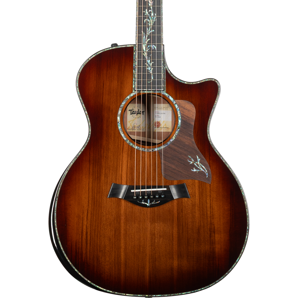 Taylor PS14ce Ironbark/Sinker Redwood Acoustic Electric Guitar - Shaded Edgeburst - MusicMarket