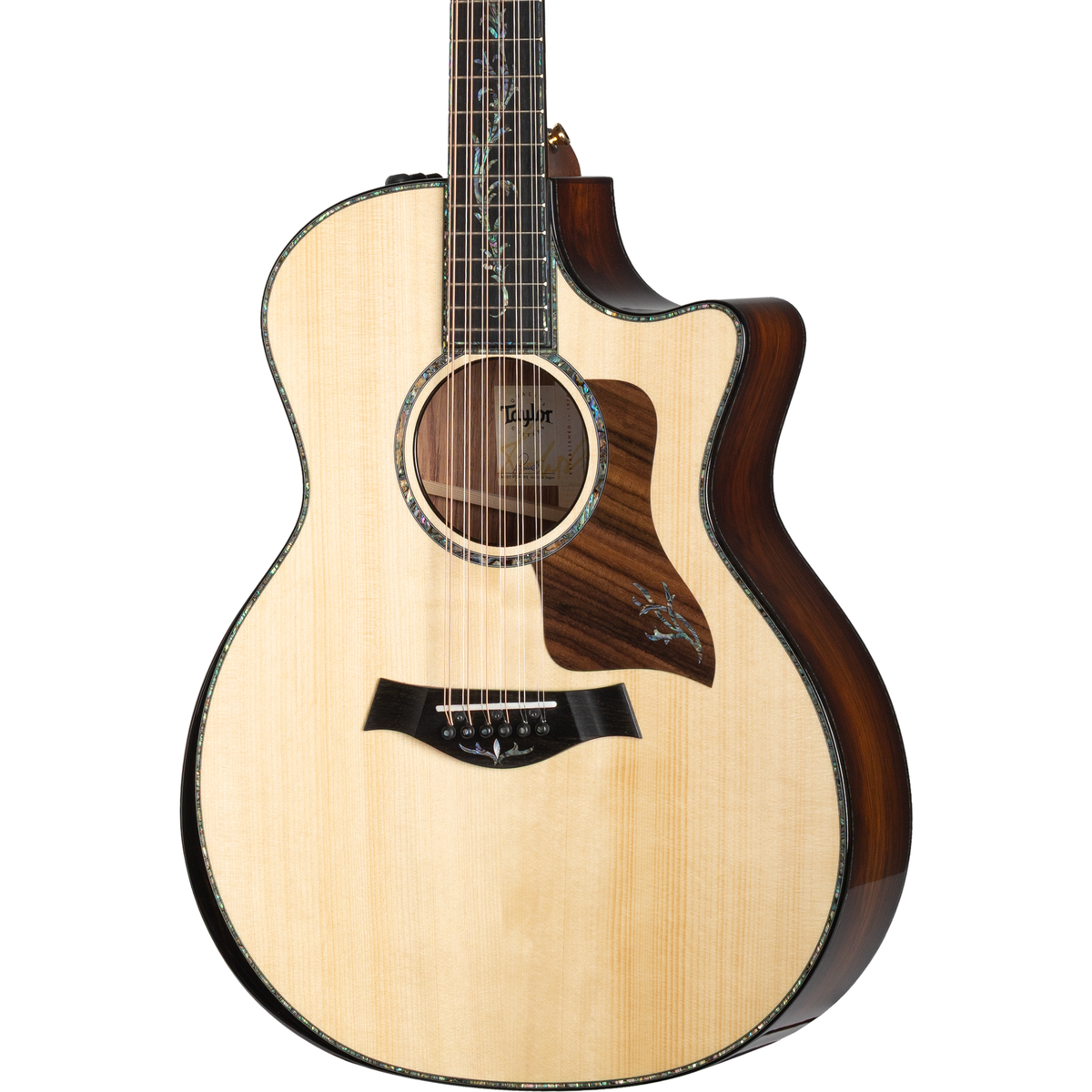 Taylor PS54ce 12-String Acoustic Electric Guitar - Natural - View 5 | MusicMarket