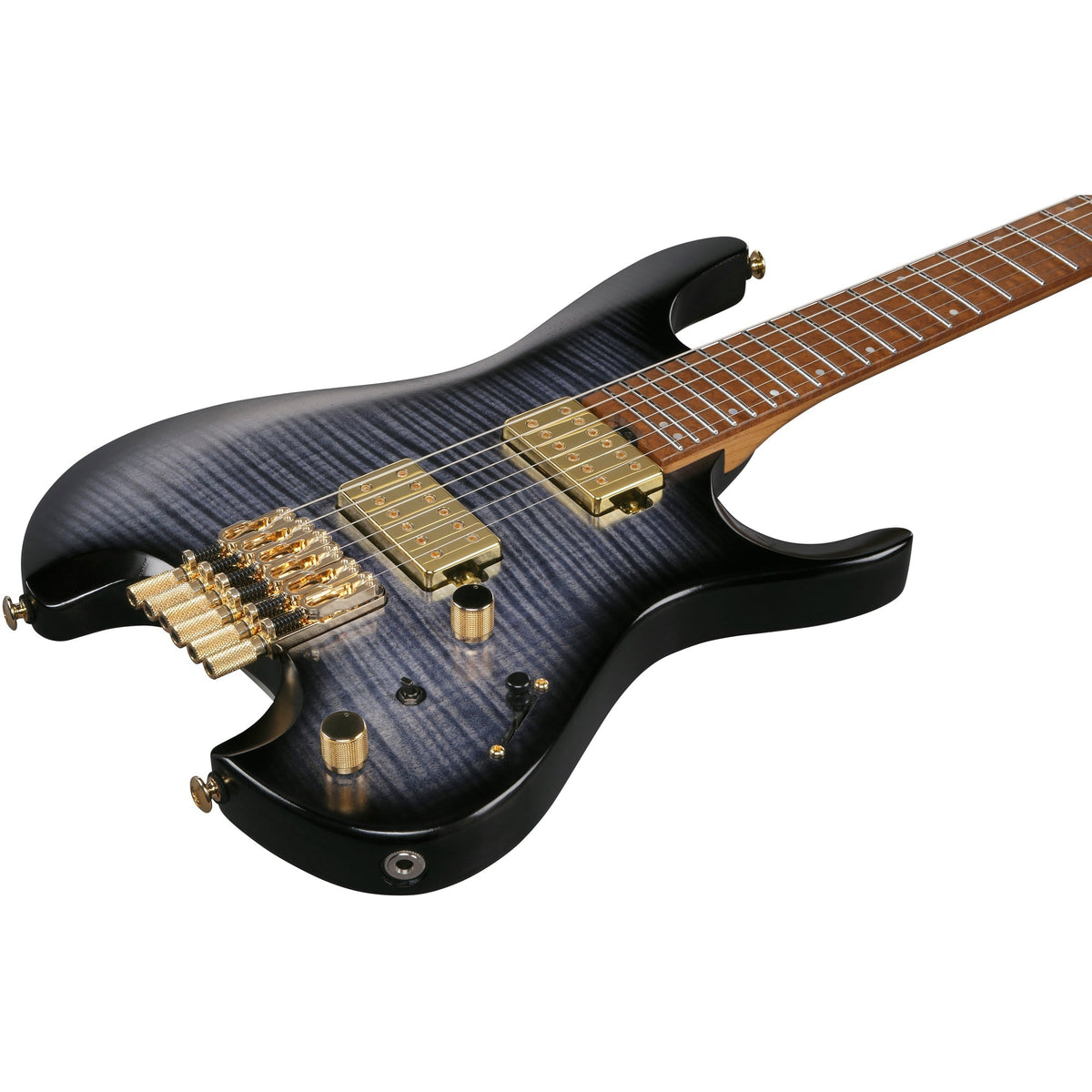 Ibanez RG450QMB RG Standard 6-String Electric Guitar - Transparent Gray Burst - View 7 | MusicMarket
