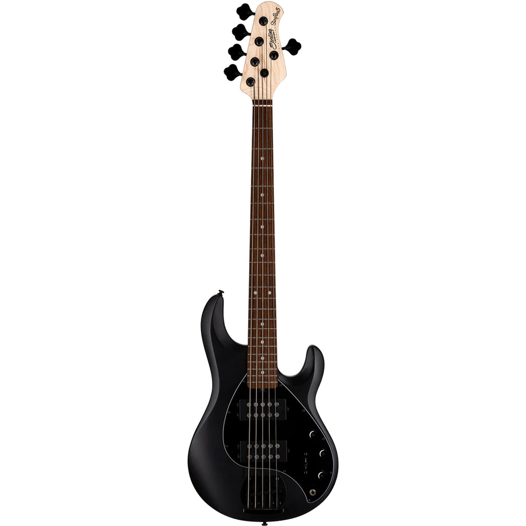 Sterling By Music Man StingRay RAY5HH Bass Guitar - Stealth Black - View 2 | MusicMarket