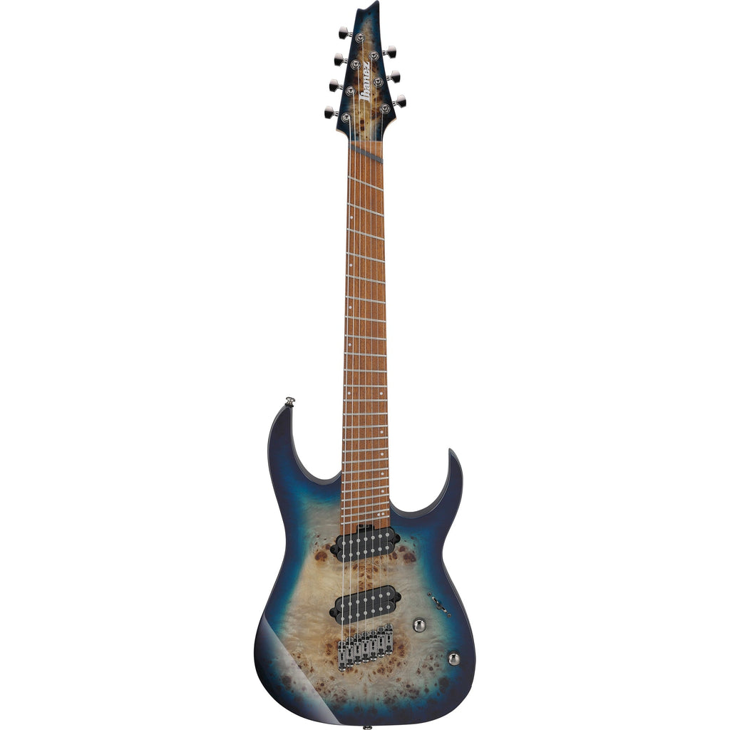 Ibanez RGMS7PB RG Multi Scale 7-String Electric Guitar - Cosmic Blue Starburst - View 2 | MusicMarket