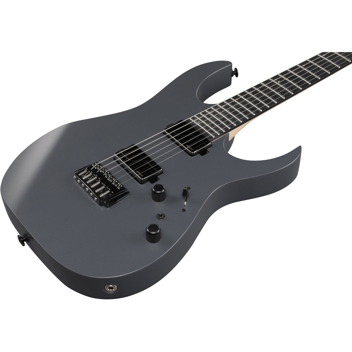 Ibanez RGR5121RB RG Prestige 6-String Electric Guitar - Gray Metallic Flat - View 5 | MusicMarket